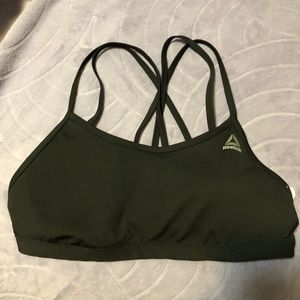 Reebok Black Sports Bra